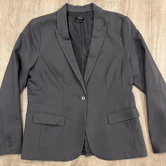 Apt. 9 Jackets & Blazers - Apt. 9 Women's Charcoal Grey Blazer 16